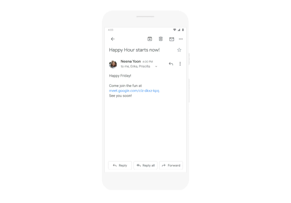 Google Gmail Meet