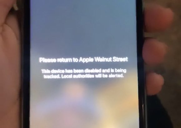 Apple Storeから盗まれたiPhone