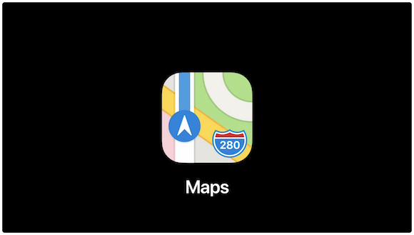 iOS14 マップ