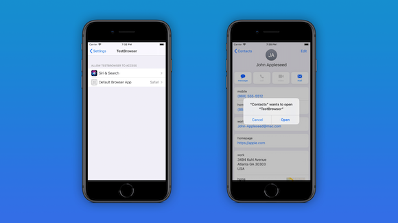 iOS14 デフォルトブラウザ変更 9to5Mac