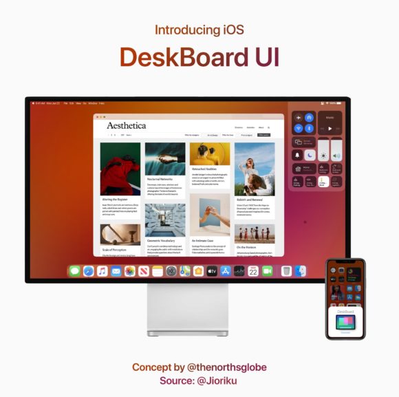iOS DeskBoard UI