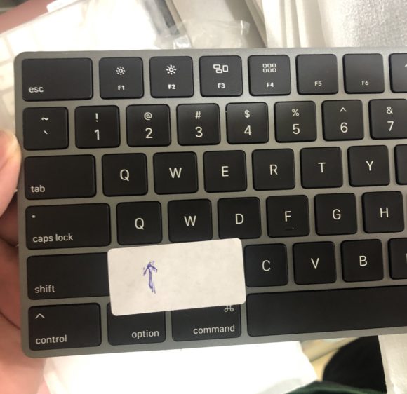 mac missed keytop