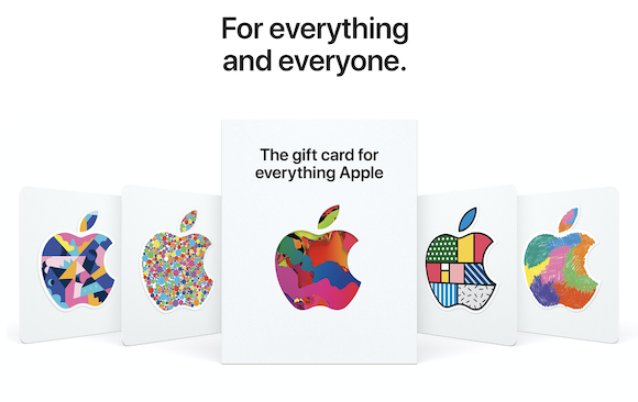 米Apple、新しいギフトカードを提供開始！コンテンツと製品の両方に ...