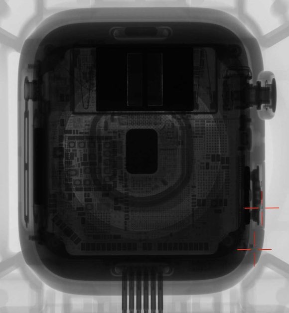 Apple Watch Series 6 X-ray image