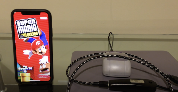 SNES mouse to iPhone