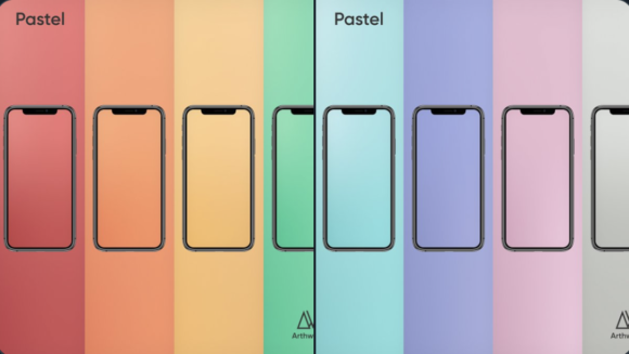 Iphone11や 噂のiphone12の本体カラーを彷彿とさせるパステル調壁紙が公開 Iphone Mania