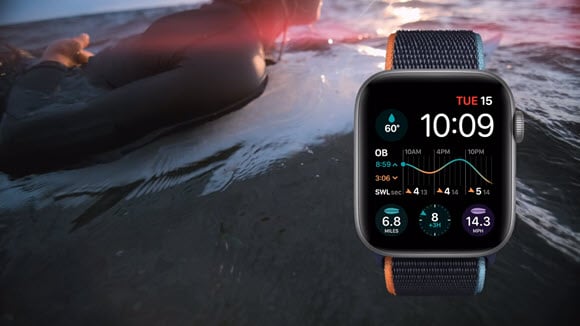 Apple Watch Series 6 surf