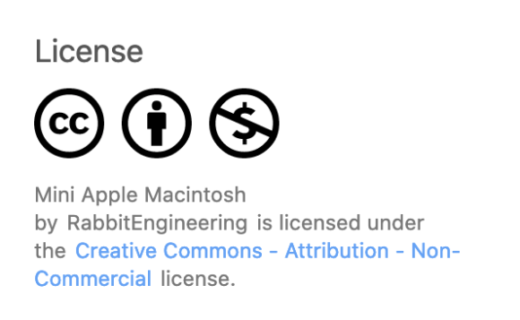 thingiverse license