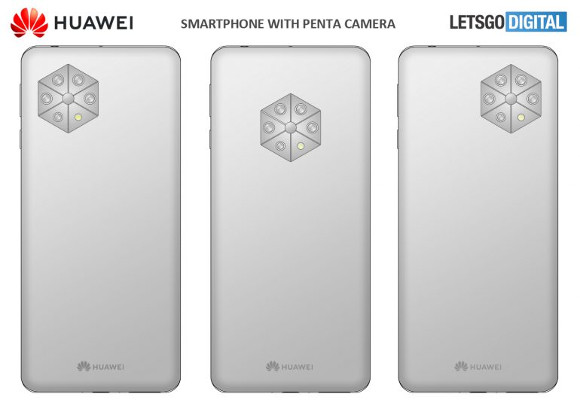huawei 5眼　カメラ