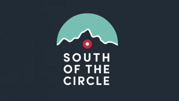 south of the circle