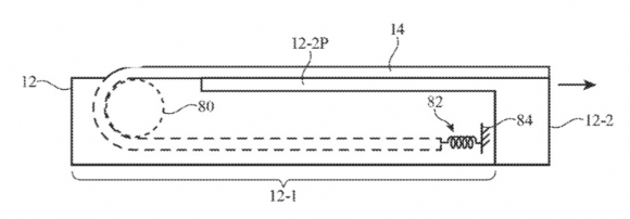 apple 特許　スライド　ディスプレイ