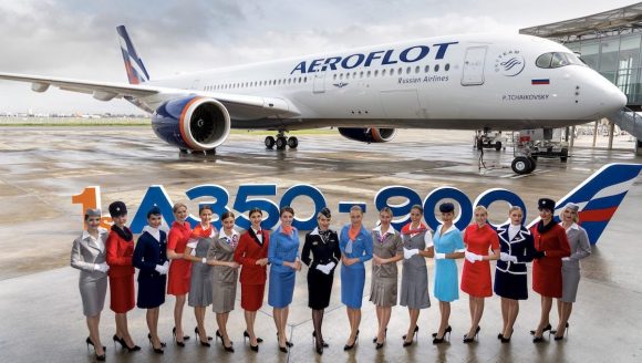 Aeroflot ロシア　密輸