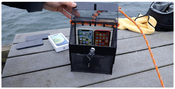 iPhone12 耐水テスト