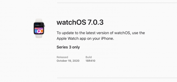 watchOS7.0.3