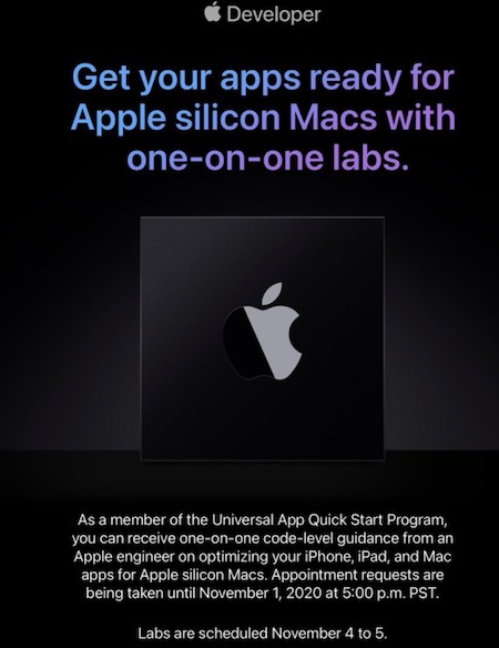 Appleシリコン Mac セッション 案内
