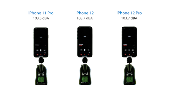 iPhone12 スピーカーテスト