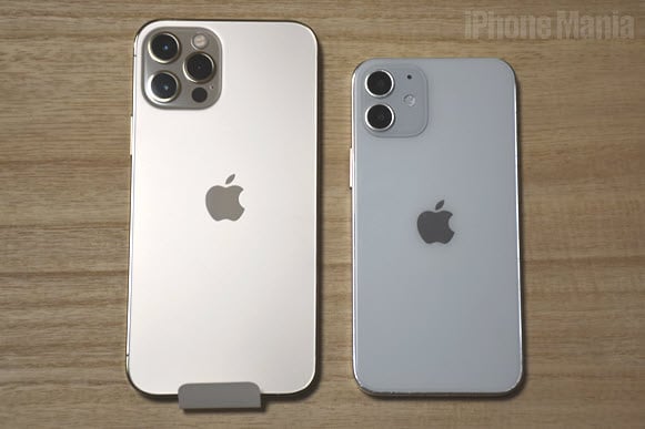 iPhone12 Pro 12 mini モックアップ レビュー 比較