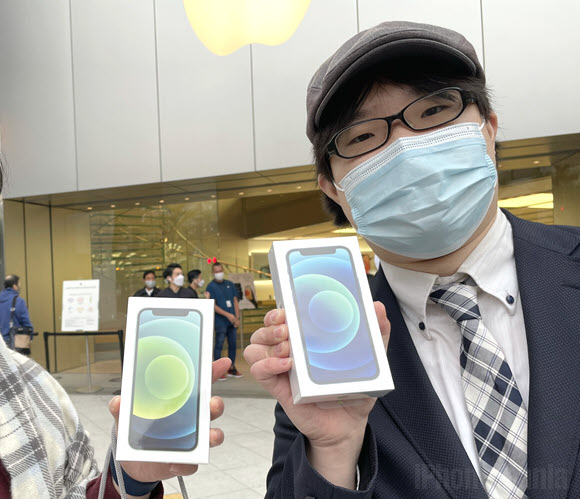 Apple 心斎橋 取材