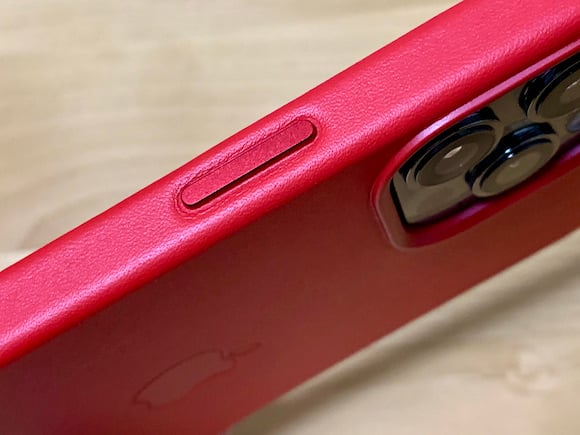MagSafe対応レザーケース 跡がつくのか検証