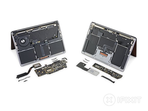 M1チップ搭載MacBook AirとProの分解画像をiFixitが公開 - iPhone Mania