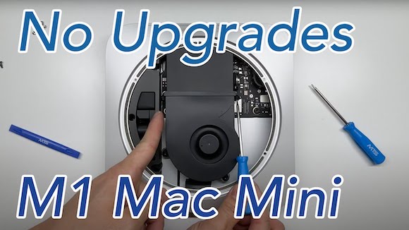 M1チップ搭載mac Miniの分解動画 ユーザーがアップグレードする余地はない Iphone Mania