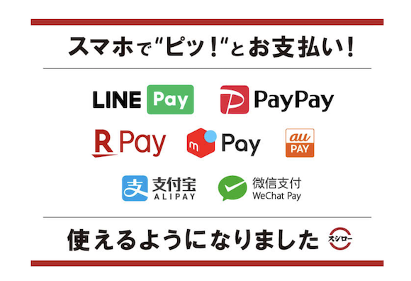 sushiro QR