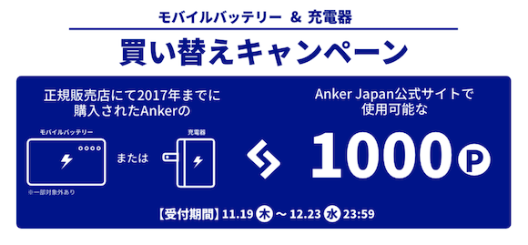 Anker Replacement campaign