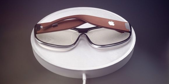 Apple Glassを模したメガネの画像