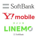 ソフトバンク　Y!mobile ワイモバイル LINEMO