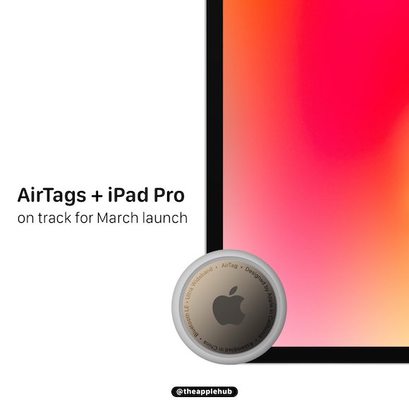 iPad Pro and AirTags