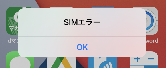 SIM Error