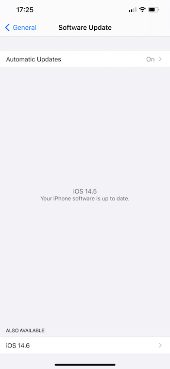 iOS14.6 beta1