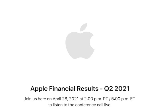 Apple 業績発表 2021年度第2四半期