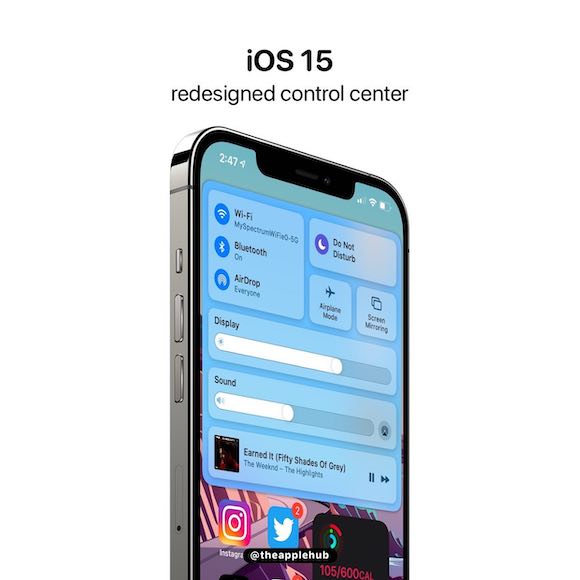 iOS15 concept AH