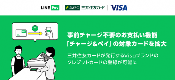 LINE Pay チャージ&ペイ