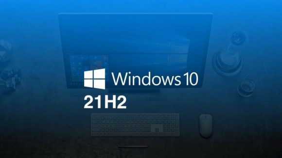 Windows10アップデートの21H2の画像