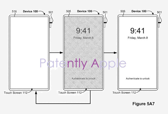 Touch ID Power patent
