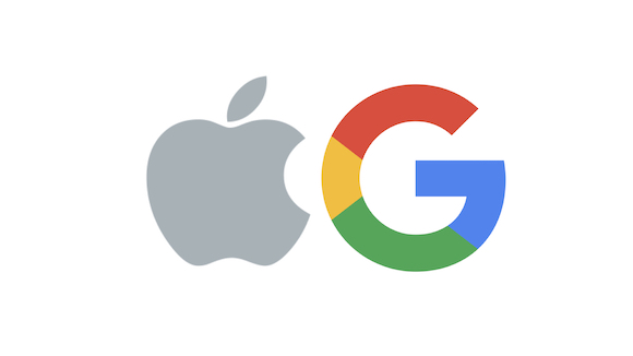 Apple Google ロゴ