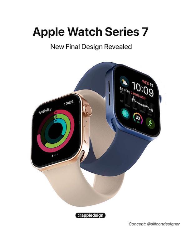 Apple Watch Series 7のケース径は41ミリと45ミリ？〜新色なし？ - iPhone Mania