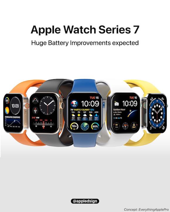 Apple Watch Series 7 AD battery