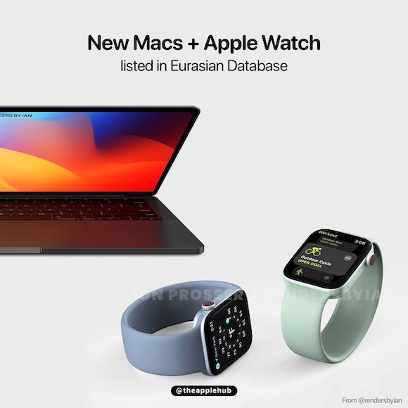 New Mac and Apple Watch EEC AH