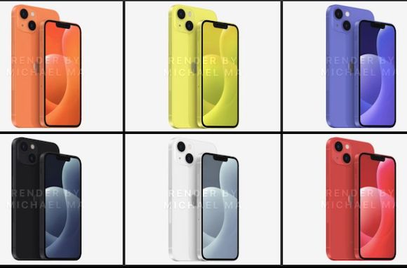 iPhone13/13 miniの本体カラーは6色、新色イエローグリーンが追加 