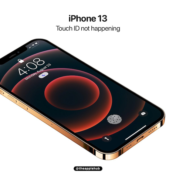 iPhone13 no touchid