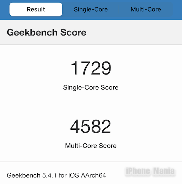 Geekbench 5 iPhone13 Pro