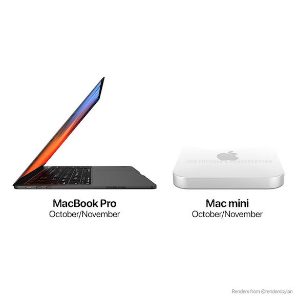 M1X MacBook Pro mac mini event