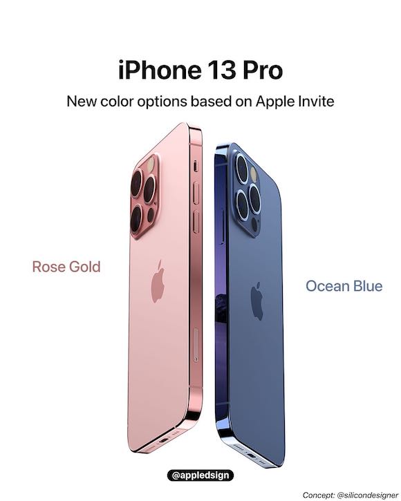 iPhone13 Pro ocean blue