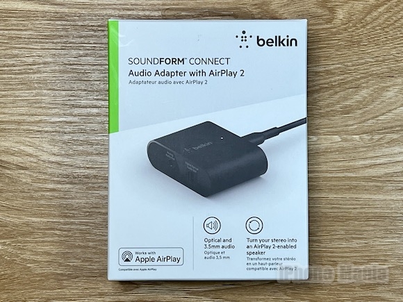 Belkin 「SOUNDFORM CONNECT AirPlay 2対応オーディオアダプター」レビュー