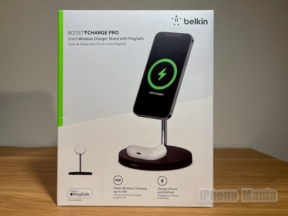Belkin ベルキン MagSafe ワイヤレス充電スタンド レビュー
