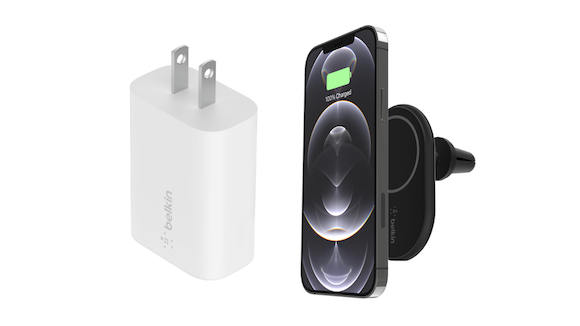 Belkin BOOST↑CHARGE 磁気ワイヤレス車載充電器10W/Belkin BOOST↑CHARGE USB-C PD 3.0 PPSウォールチャージャー25W