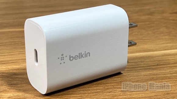 Belkin ベルキン 「BOOST↑CHARGE USB-C PD 3.0 PPSウォールチャージャー25W」 レビュー